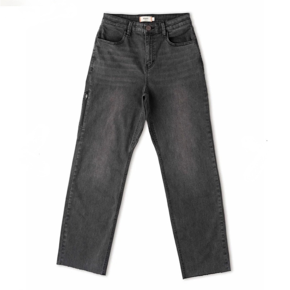 Ripton & CO Womens Superlite™ Jeans in Shadow Size 28  Dark Gray Off Black Denim